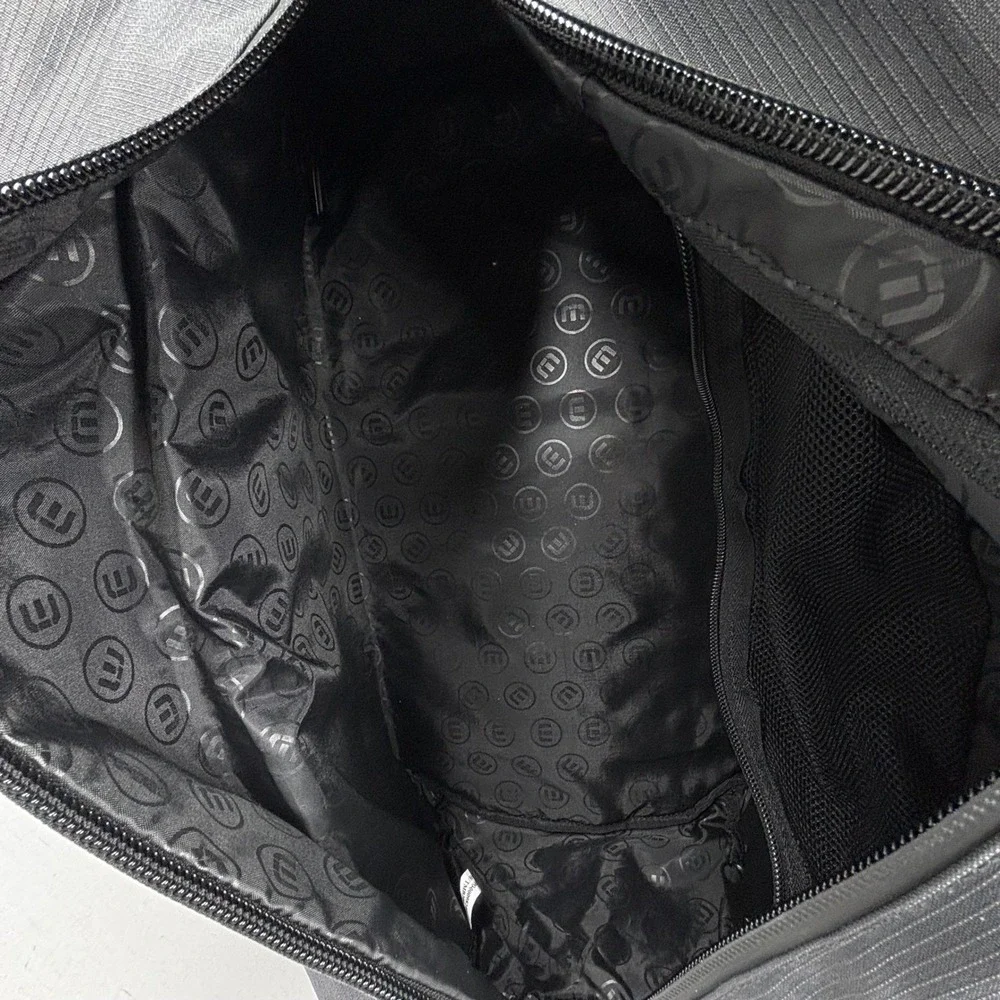 Travis Mathew Lateral Duffel Bag Graphite‎ Gray Weekender Travel J.P. Morgan